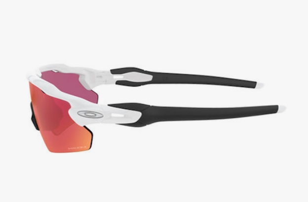 Oakley Radar Ev Pitch Ανδρικά Γυαλιά Ηλίου με Λευκό Κοκκάλινο Σκελετό και Κόκκινο Καθρέφτη Φακό OO9211-04