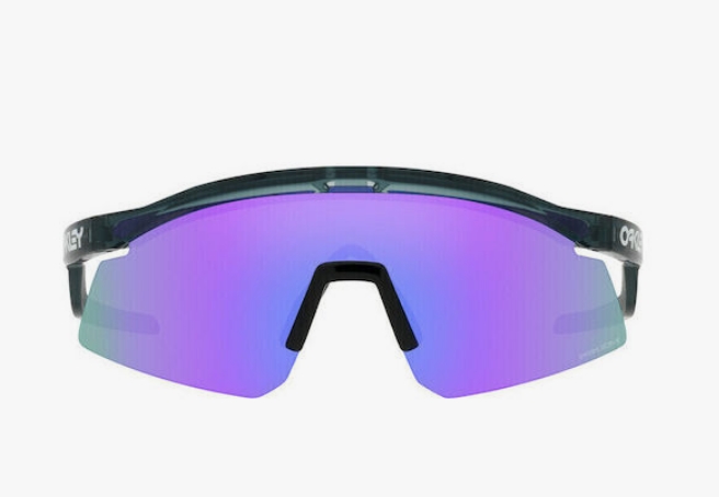 Oakley Hydra Ανδρικά Γυαλιά Ηλίου με Μαύρο Κοκκάλινο Σκελετό και Μωβ Φακό OO9229-04