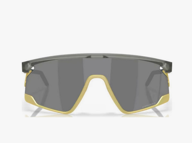 Oakley Bxtr Unisex Γυαλιά Ηλίου με Κίτρινο Κοκκάλινο Σκελετό και Γκρι Φακό OO9237-14