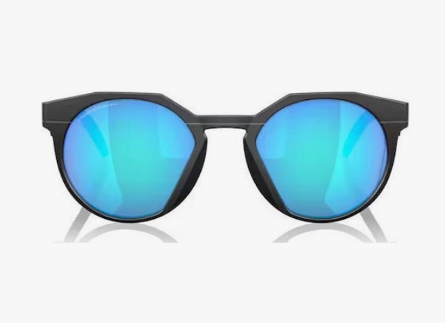 Oakley HSTN Ανδρικά Γυαλιά Ηλίου με Μαύρο Κοκκάλινο Σκελετό και Γαλάζιο Polarized Φακό OO9242-04