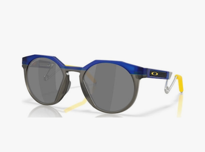 Oakley Hstn Ανδρικά Γυαλιά Ηλίου με Μπλε Κοκκάλινο Σκελετό και Γκρι Polarized Φακό OO9279-06