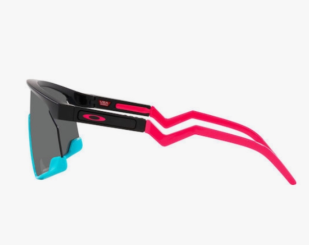 Oakley Bxtr Unisex Γυαλιά Ηλίου με Πολύχρωμο Κοκκάλινο Σκελετό και Μαύρο Φακό OO9280-05