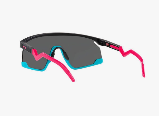 Oakley Bxtr Unisex Γυαλιά Ηλίου με Πολύχρωμο Κοκκάλινο Σκελετό και Μαύρο Φακό OO9280-05