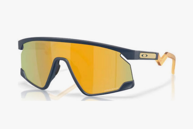 Oakley Bxtr Ανδρικά Γυαλιά Ηλίου με Navy Μπλε Κοκκάλινο Σκελετό και Κίτρινο Φακό OO9280-20