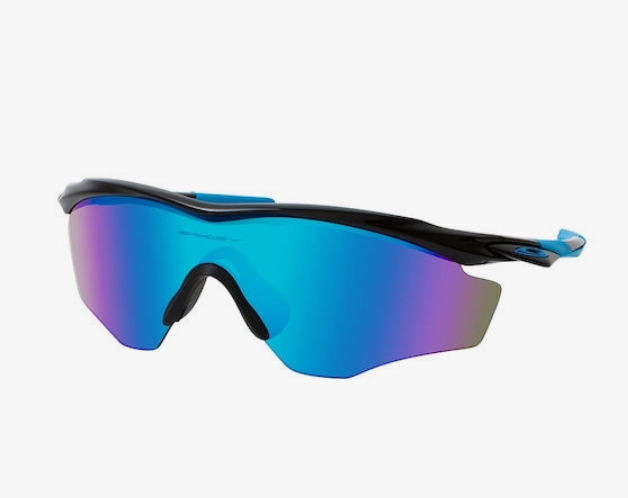 Oakley M2 Frame XL Ανδρικά Γυαλιά Ηλίου με Μαύρο - μπλέ Κοκκάλινο Σκελετό και Μπλε Φακό OO9343-21