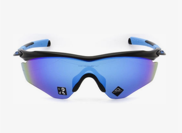Oakley M2 Frame XL Ανδρικά Γυαλιά Ηλίου με Μαύρο - μπλέ Κοκκάλινο Σκελετό και Μπλε Φακό OO9343-21