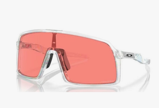 Oakley Sutro Ανδρικά Γυαλιά Ηλίου με Διάφανο Κοκκάλινο Σκελετό και Κόκκινο Φακό OO9406-A7