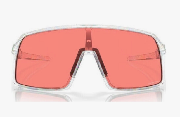 Oakley Sutro Ανδρικά Γυαλιά Ηλίου με Διάφανο Κοκκάλινο Σκελετό και Κόκκινο Φακό OO9406-A7