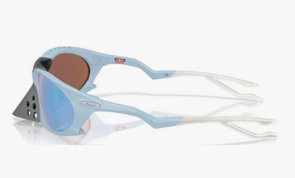 Oakley Plantaris Γυναικεία Γυαλιά Ηλίου με Μπλε Κοκκάλινο Σκελετό και Γαλάζιο Polarized Φακό OO9437-04