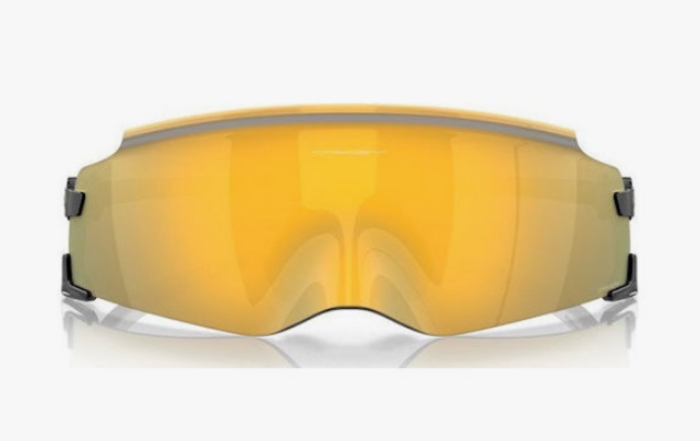 Oakley Kato Ανδρικά Γυαλιά Ηλίου με Κίτρινο Κοκκάλινο Σκελετό και Χρυσό Καθρέφτη Φακό OO9455M-02