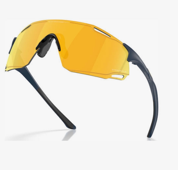 Oakley Cybr dyno Unisex Γυαλιά Ηλίου με Μαύρο Κοκκάλινο Σκελετό και Πορτοκαλί Φακό OO9513D-06