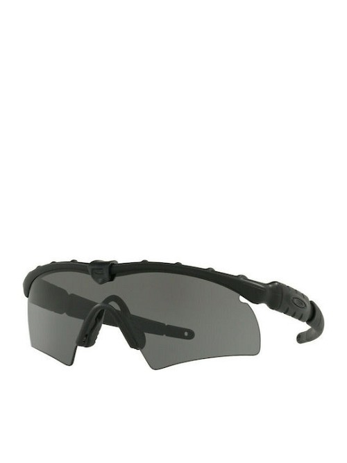 Oakley Ανδρικά Γυαλιά Ηλίου με Μαύρο Κοκκάλινο Σκελετό και Μαύρο Φακό OO9061 -11-142