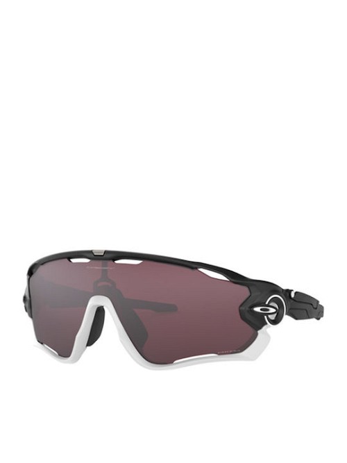 Oakley Jawbreaker Ανδρικά Γυαλιά Ηλίου με Μαύρο Κοκκάλινο Σκελετό και Κόκκινο Φακό OO9290-50