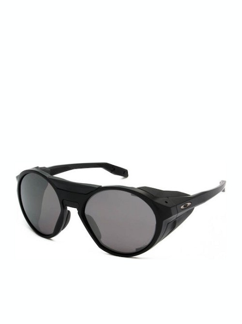 Oakley Clifden Ανδρικά Γυαλιά Ηλίου με Μαύρο Κοκκάλινο Σκελετό και Μαύρο Polarized Καθρέφτη Φακό OO9440 09