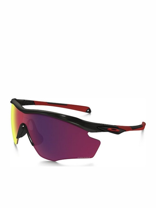 Oakley M2 Frame XL Ανδρικά Γυαλιά Ηλίου με Μαύρο Κοκκάλινο Σκελετό και Μωβ Polarized Καθρέφτη Φακό OO9343-08