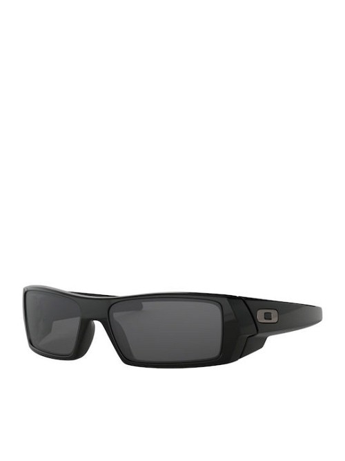 Oakley Gascan Ανδρικά Γυαλιά Ηλίου με Μαύρο Κοκκάλινο Σκελετό και Μαύρο Καθρέφτη Φακό OO9014-03-471