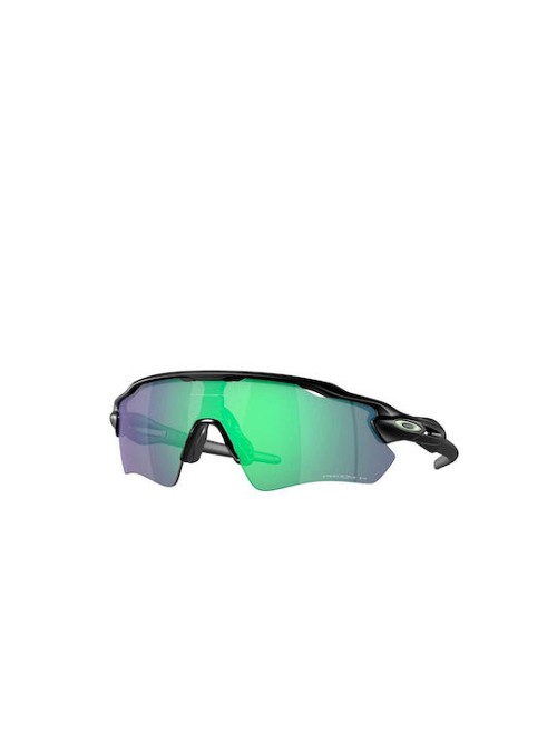 Oakley Radar Ev Path Ανδρικά Γυαλιά Ηλίου με Μαύρο Κοκκάλινο Σκελετό και Πράσινο Φακό OO9208-F0
