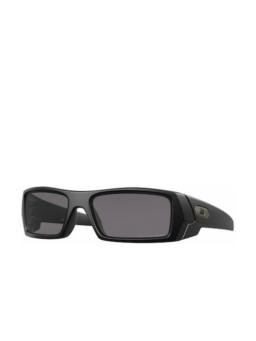 Oakley Gascan Ανδρικά Γυαλιά Ηλίου με Μαύρο Κοκκάλινο Σκελετό και Μαύρο Φακό 009014 11-122