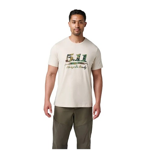 76166AKK - Μπλουζάκι 5.11 Woodland Moto Logo Short Sleeve Tee